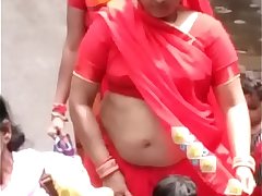 NORTH INDIAN AUNTY NAVEL AND WAIST CARNIVAL VIDEO 9