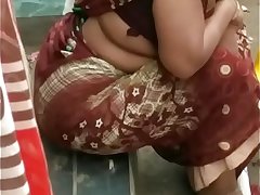 SEXY INDIAN MOM ON ROAD