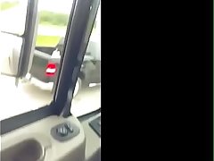 pussy show to truck driver