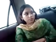 Indian couple sex inside car