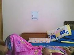 Indian Desi father in low at bedroom - Wowmoyback