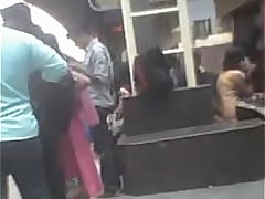 desi girl gand at begumpet railway station