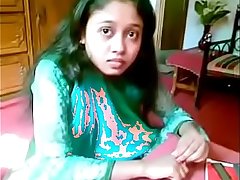 Hot Bengali College Babe Showing Boobs n boob press While Studying (new)