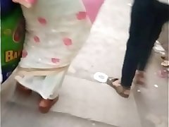 Desi old aunty with big ass